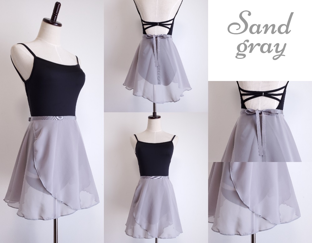 一番人気 バレエ 巻きスカート （ 40cm丈・全12色 ) 大人 ジュニア