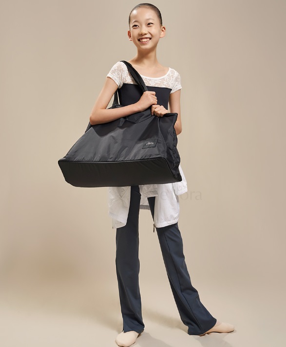 バレエレッスンバッグ 大容量 ブラック　衣装バッグ 楽天市場】バレエ バッグ 【イーフローラ】レッスンバッグ