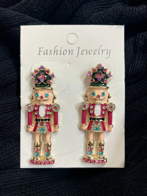 ピアス　くるみ割り人形　バレエ　アクセサリー　ギフト　プレゼント