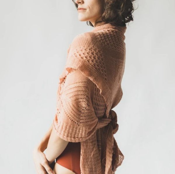 ルビアウェア　ショール　ラップニット　ウォームアップ 楽天市場】【大感謝祭中全品P5倍】 残り1枚【Rubia Wear】ウォーム