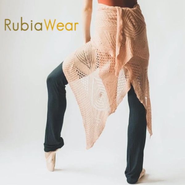 バレエ ショール ニットラップ【　Rubia Wear　】バレエダンサーがデザインした　バレエ用品 最高級ニット　Alina Shawl